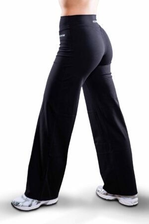 STUDIO Wide Leg Trousers - Black