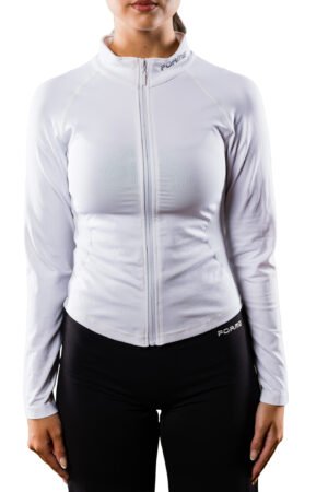 CORE Zip Gym Jacket - White
