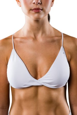 CORE Twist Bra - White